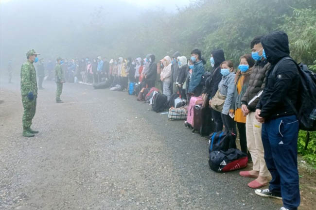Hà Giang phát hiện, bắt giữ và cách ly 117 công dân nhập cảnh trái phép