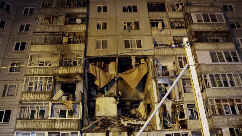 Nổ lớn trong chung cư ở thành phố Yaroslavl (Nga), ít nhất 3 người thiệt mạng