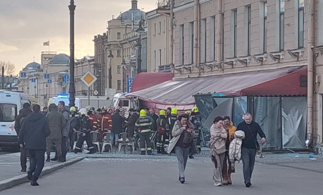 Nga: Nổ lớn tại quán cafe ở St. Petersburg khiến một người tử vong