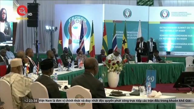 Khối Tây Phi ECOWAS kích hoạt lực lượng dự phòng, sẵn sàng can thiệp quân sự vào Niger