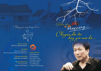 Đêm nhạc Phú Quang ngày 12/12/2013