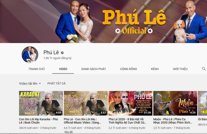 'Giang hồ mạng' Phú Lê thường xuyên rao giảng đạo lý trên YouTube