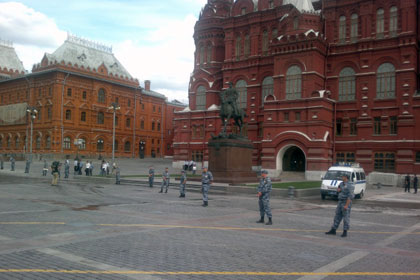 Moskva: Bất ngờ đóng cửa Quảng trường Đỏ và Quảng trường Manhezh