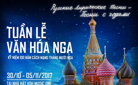 Ba đêm nhạc Tình ca Nga - Russian Love tại nhà hát VOH Music One
