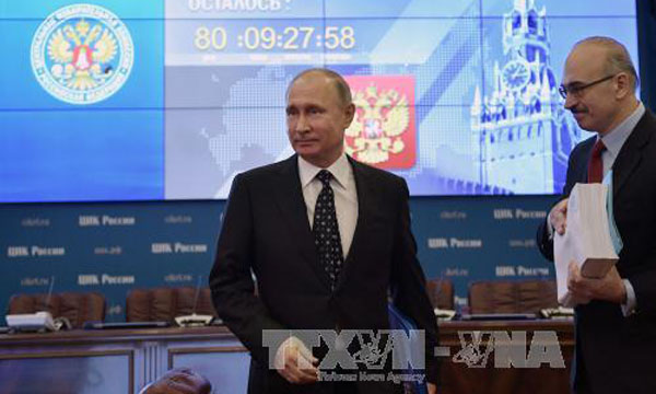 1.300 quan sát viên quốc tế giám sát bầu cử Tổng thống Nga