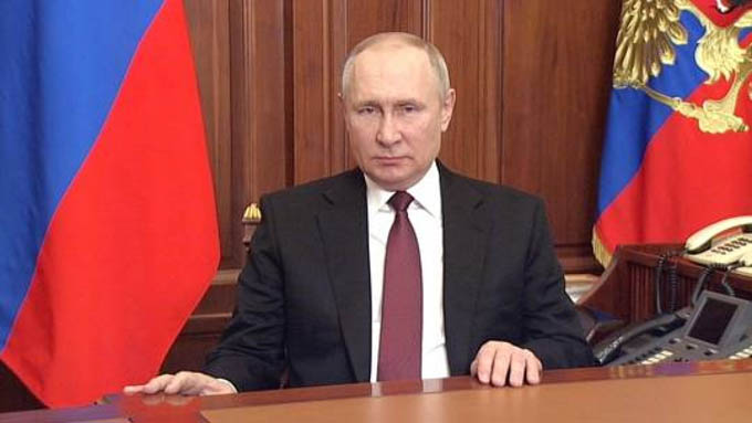 Điện Kremlin: Tổng thống Putin sẽ quyết định khi nào kết thúc chiến dịch quân sự ở Donbass