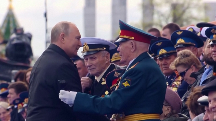 Ông Putin cáo buộc chính quyền Mỹ cấm các cựu chiến binh tới Nga kỷ niệm Ngày Chiến thắng