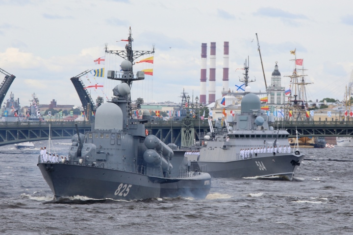Tổng thống Putin sẽ dự lễ duyệt binh Ngày Hải quân Nga ở St.Petersburg