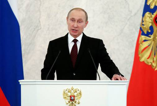 Putin: Nga là tấm gương đạo đức của thế giới