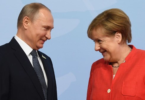 Tổng thống Nga và Thủ tướng Đức thảo luận về Dòng chảy phương Bắc 2