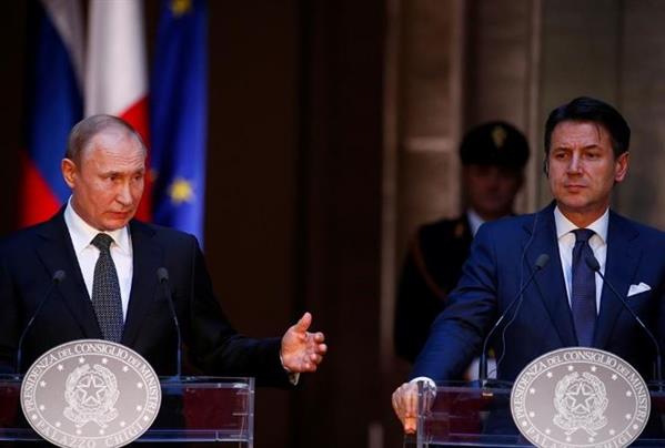 Tổng thống Nga Putin nhờ Italia giúp hàn gắn quan hệ với EU
