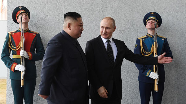 Nóng: Đàm phán tay đôi giữa Putin và Kim Jong Un kéo dài hơn 1 giờ