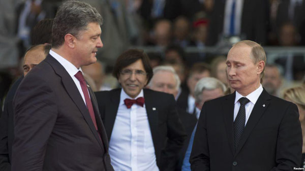 Tổng thống Ukraine lợi dụng Tổng thống Putin vào chiến dịch tranh cử