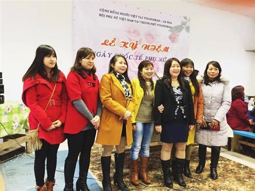 Hội Phụ nữ thành phố Volgograd kỉ niệm ngày Quốc tế Phụ nữ 8/3