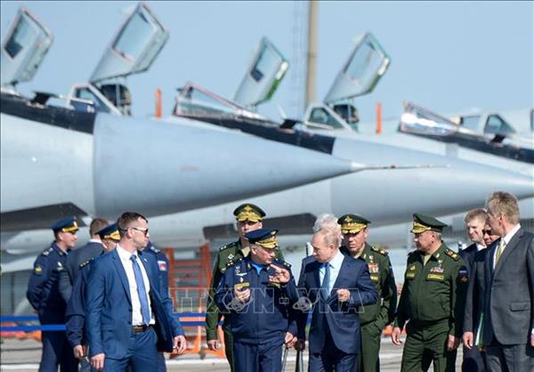 Tổng thống Putin kêu gọi tăng cường sức mạnh quân sự của Nga