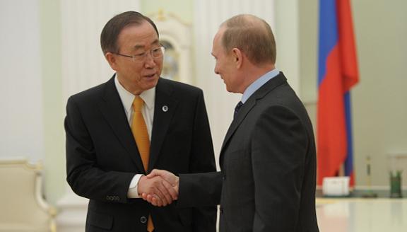Tổng thống Putin: Nga luôn tôn trọng và ủng hộ Liên Hợp Quốc