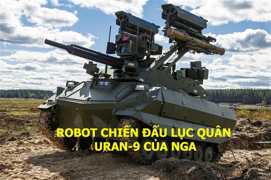 Khám phá robot chiến đấu lục quân Uran-9 của Nga