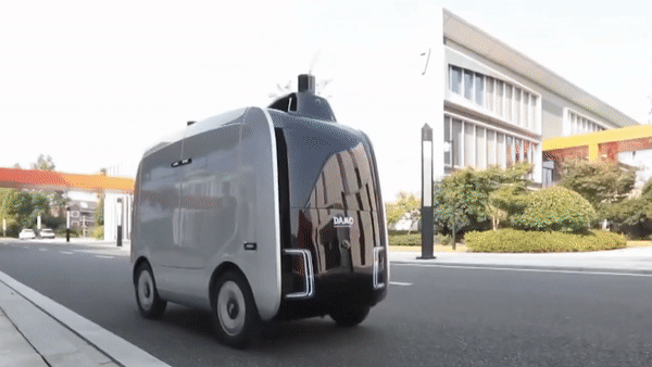 Alibaba ra mắt robot tự giao hàng trong khu dân cư