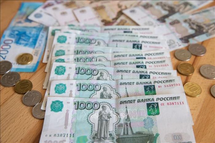 Đồng ruble của Nga tăng lên mức cao nhất trong một tháng