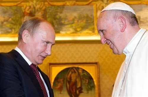 Tổng thống Putin sẽ gặp Giáo hoàng Francis tại Vatican