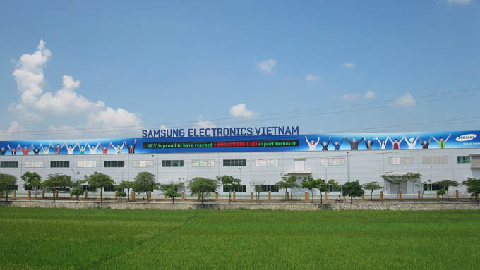 Samsung tăng năng lực sản xuất tại Việt Nam