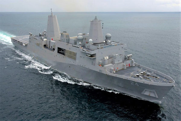Tàu chiến Mỹ qua eo biển Đài Loan giữa căng thẳng với Trung Quốc