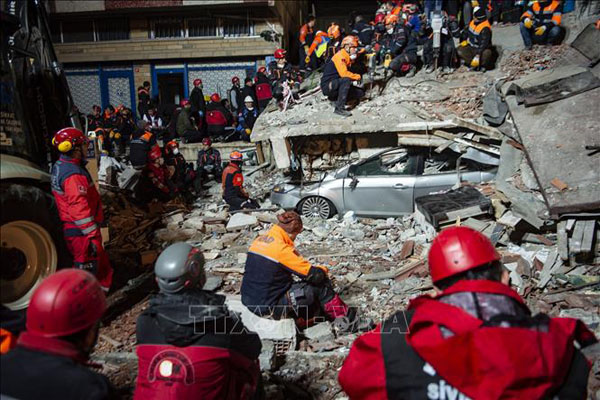 31 người thương vong trong vụ sập chung cư tại Thổ Nhĩ Kỳ