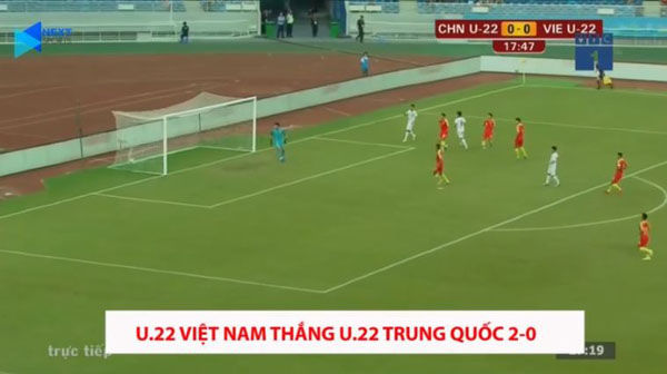 Không cần Quang Hải, Văn Hậu, U.22 Việt Nam vẫn thắng dễ U.22 Trung Quốc