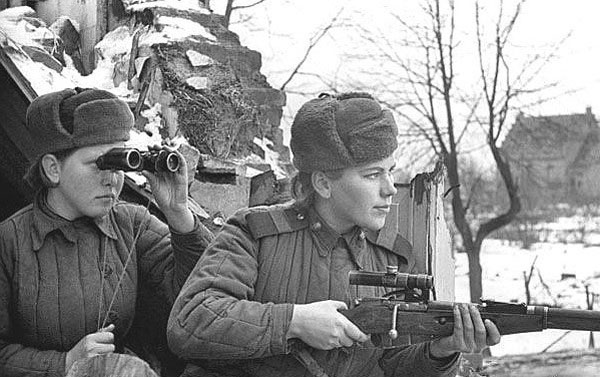 Nữ xạ thủ bắn tỉa huyền thoại Liên Xô Roza Shanina