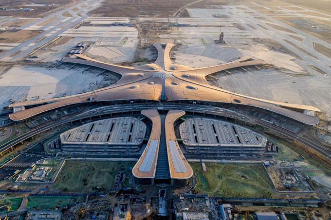 Chiêm ngưỡng siêu sân bay đẹp choáng ngợp vừa khánh thành ở Bắc Kinh