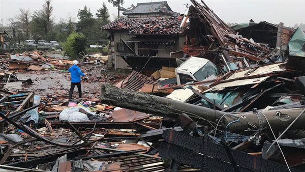 Nhật Bản quằn quại trong siêu bão Hagibis