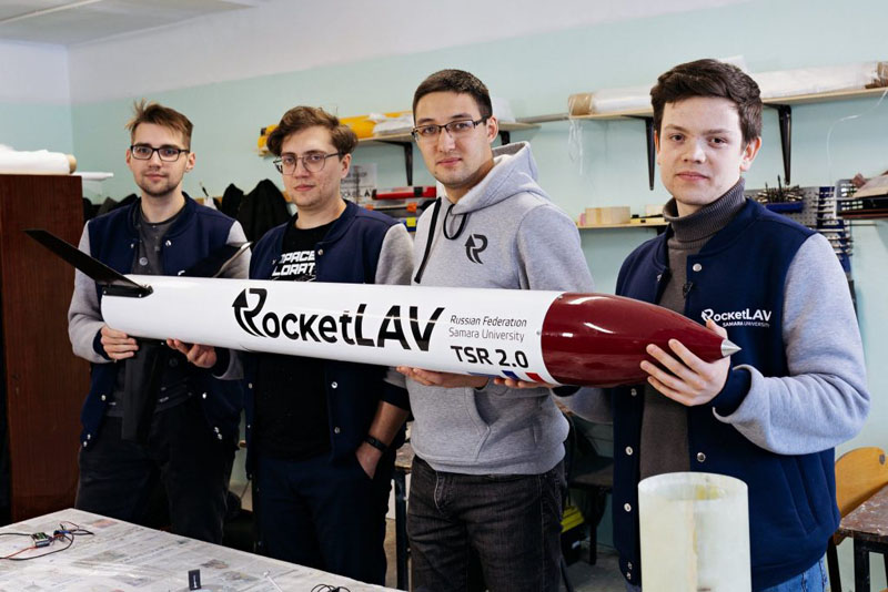 Chỉ với hơn 63 triệu VND, nhóm sinh viên Nga chế tạo tên lửa đi thi quốc tế