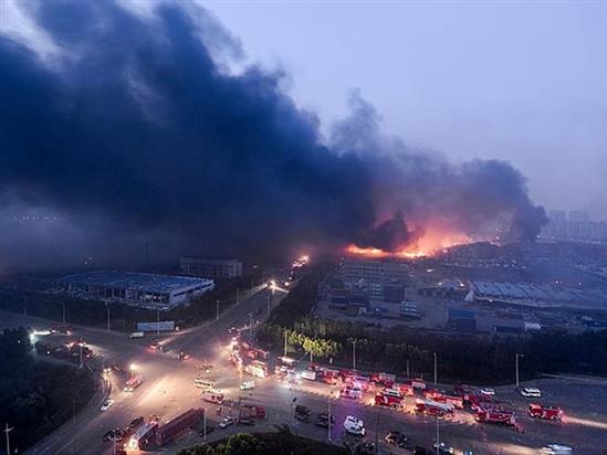 Trung Quốc: Lại nổ lớn ở khu công nghiệp tại Sơn Đông