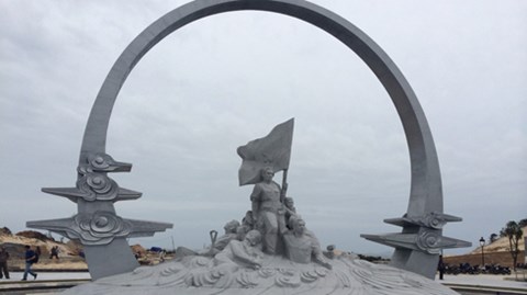 Khu tưởng niệm chiến sỹ Gạc Ma đã cơ bản hoàn thành