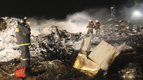 Nga bắt đầu điều tra về vụ tai nạn máy bay