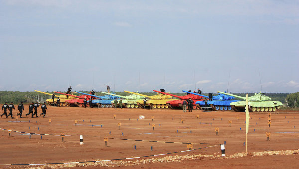 Mỹ tham gia đại hội biểu diễn xe tăng quốc tế tại Nga