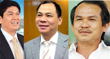 3 đại gia giàu nhất Việt Nam kiếm gần nghìn tỷ/ngày