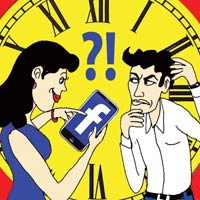 Mệt mỏi vì chuyện gì vợ cũng mang lên Facebook