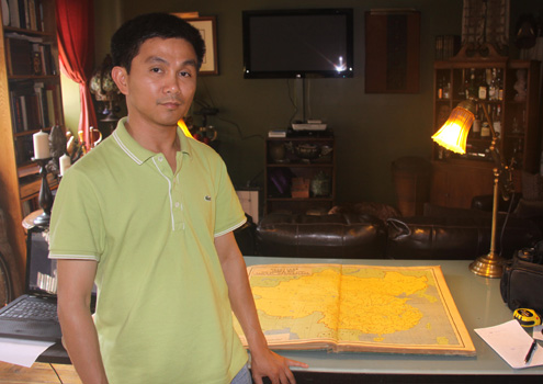 Người sưu tầm 100 bản đồ Trung Quốc không có Hoàng Sa