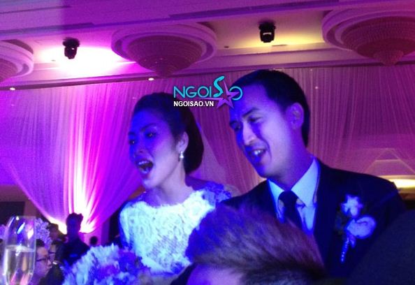 Ảnh độc: Cận cảnh cô dâu Hà Tăng và chú rể Louis trong lễ cưới