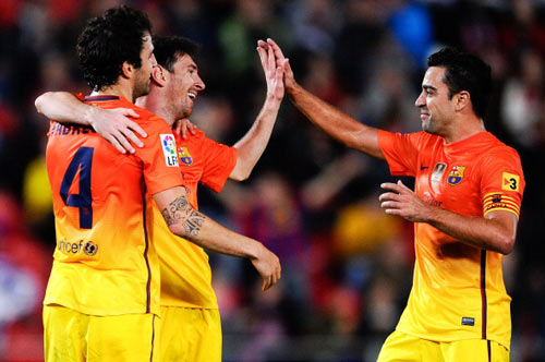 Mallorca - Barca: Tuyệt vời Messi