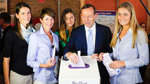 Tổng tuyển cử ở Úc: Phe đối lập thắng lớn