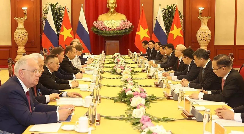 Đảng Nước Nga Thống nhất và Đảng Cộng sản Việt Nam nhất trí tích cực đối thoại chính trị