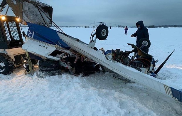 Nga: Tai nạn máy bay ở tỉnh Leningrad khiến 3 người thiệt mạng