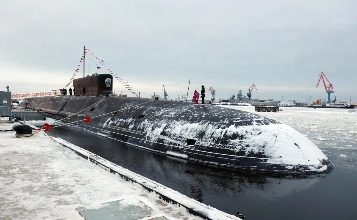 Nga đưa tàu ngầm hạt nhân Generalissimus Suvorov tới căn cứ ở Thái Bình Dương