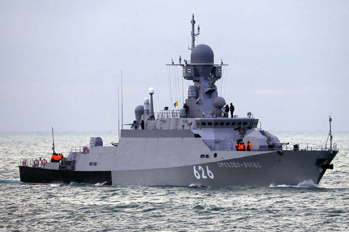 Nga điều tàu chiến trang bị tên lửa hành trình Kalibr-NK tới biên giới Syria