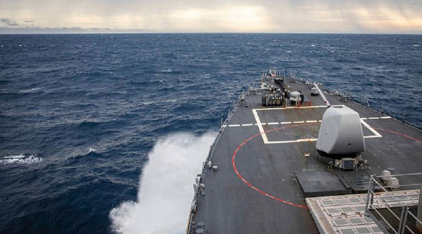 Trung Quốc nói 'sẵn sàng đáp trả' sau khi 2 tàu chiến Mỹ đi qua eo biển Đài Loan