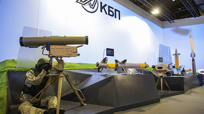 Nga khoe tên lửa chống tăng siêu xa tại Army Games 2020