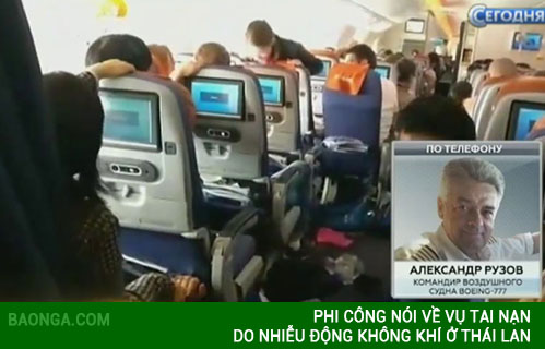 Phi công nói về vụ tai nạn do nhiễu động không khí ở Thái Lan