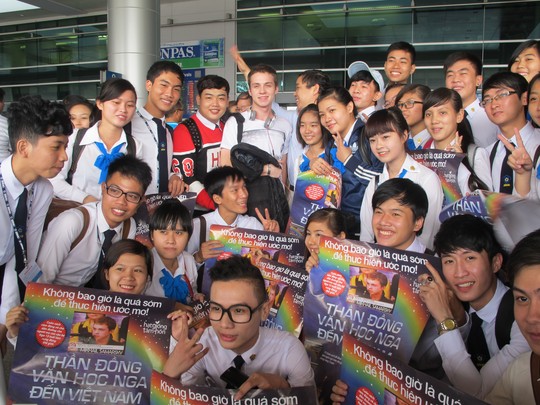 “Thần đồng văn học” Nga rạng rỡ tại TP HCM